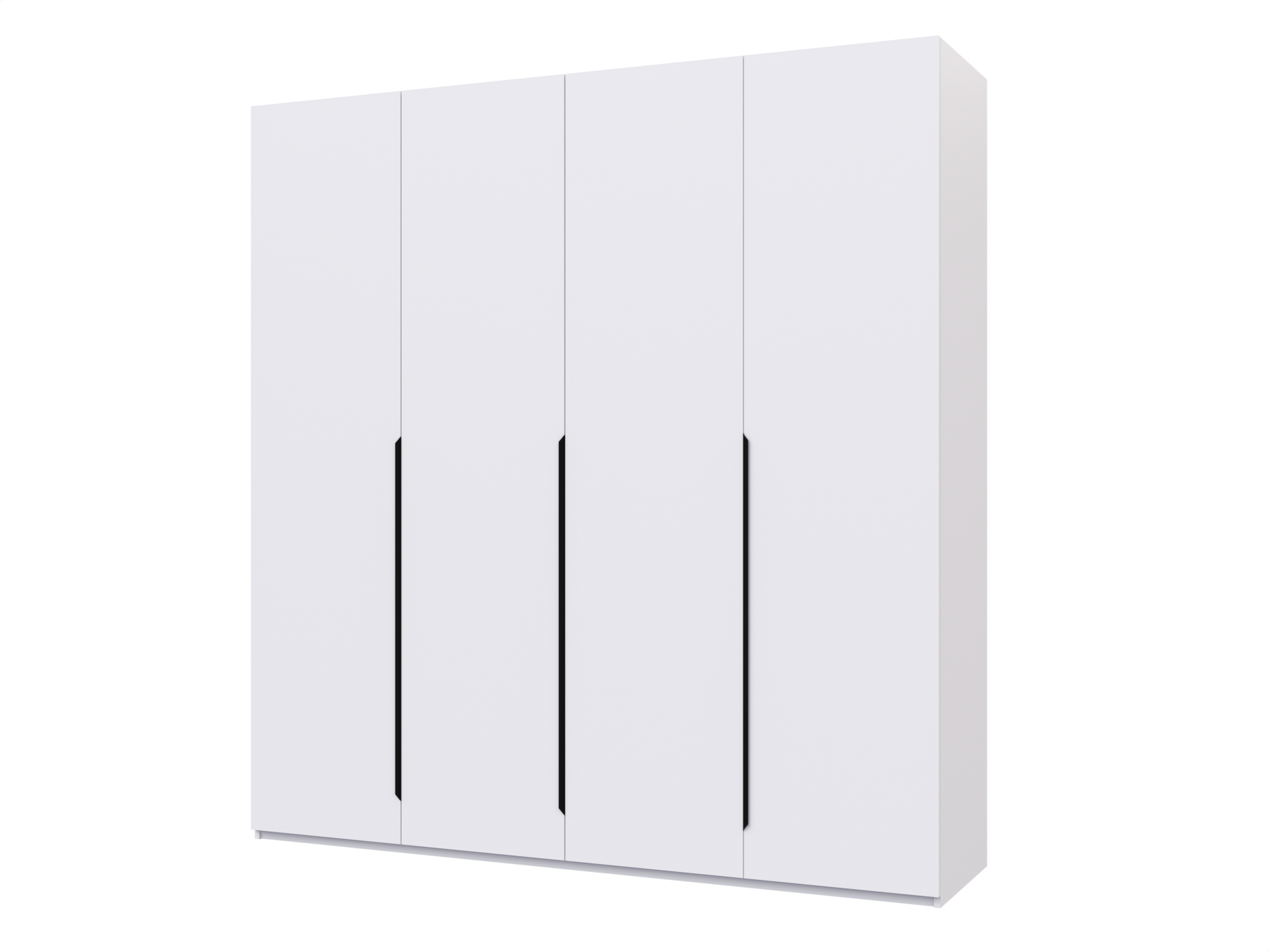 Распашной шкаф Пакс Альхейм 14 white (black) ИКЕА (IKEA) изображение товара