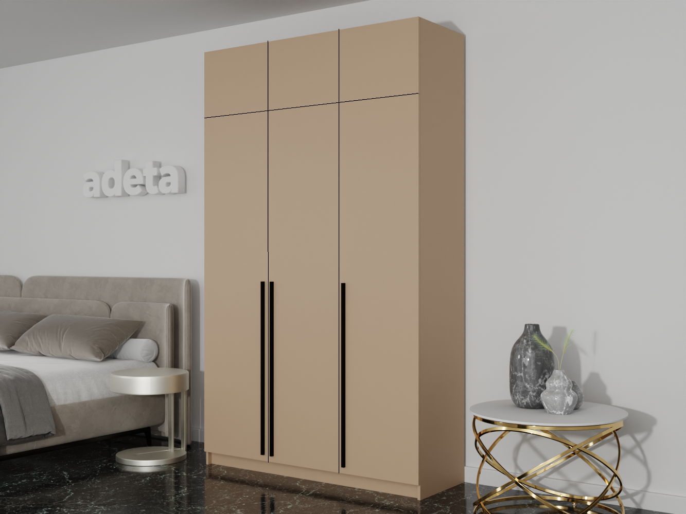 Распашной шкаф Пакс Фардал 53 brown ИКЕА (IKEA) изображение товара